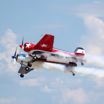 Russian Yak-55s merged together, into a Yak-110.