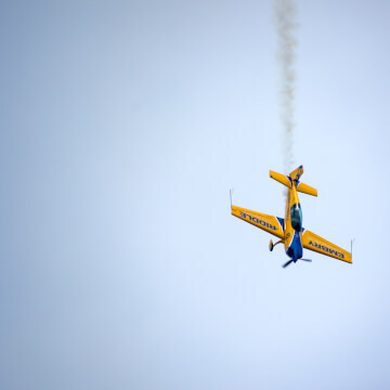 Matt Chapman showing off his skills in his Extra 330LX.